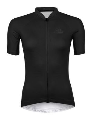 Trikot kurz FORCE PURE Damen schwarz