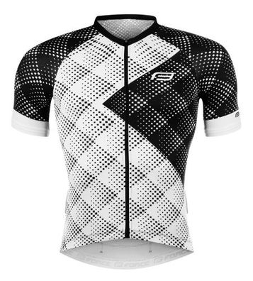 jersey FORCE VISION short sl white L