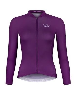 Jersey F PURE Lady Langarmjacke purple