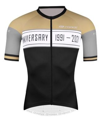 Jersey F Anniversary Kurzjacke schwarz-gold