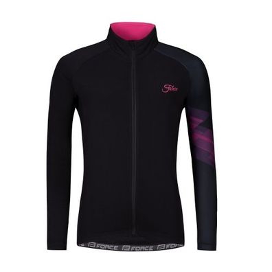 Jersey Force RIDGE LADY Langjacke schwarz pink + 5 °C bis + 15 °C