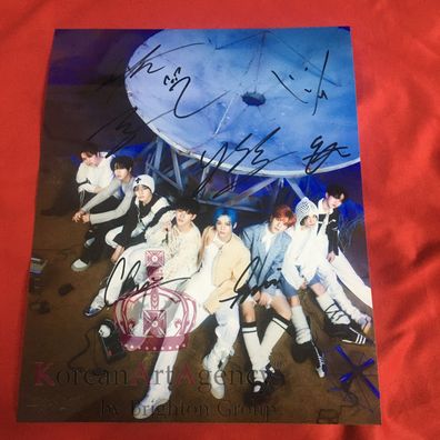 Stray Kids Bang Chan Lee Know Changbin Hyunjin Han Felix Seungmin I.N 10" Autograph