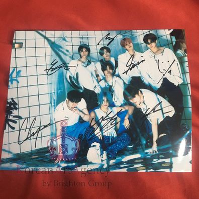 Stray Kids Bang Chan Lee Know Changbin Hyunjin Han Felix Seungmin I.N 10" Autograph