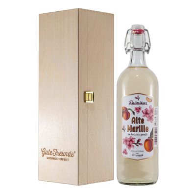 Raunikar Alte Marille Obstbrand mit Geschenk-HK