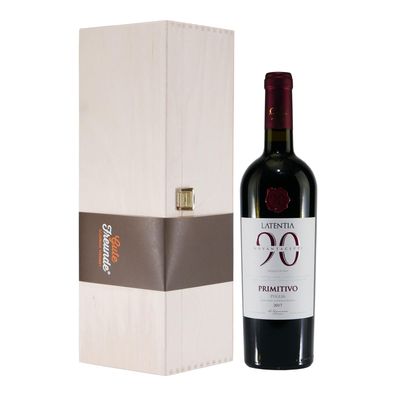 Latentia Novantaceppi Primitivo Puglia IGT mit Geschenk-HK