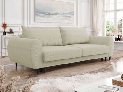 Sofa Nostrian mit Bettkasten und Schlaffunktion Polstersofa Wohnzimmer Polstercouch