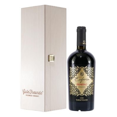 Euforia Primitivo Puglia IGT mit Geschenk-HK