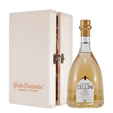 Cellini Grappa Oro mit Geschenk-HK