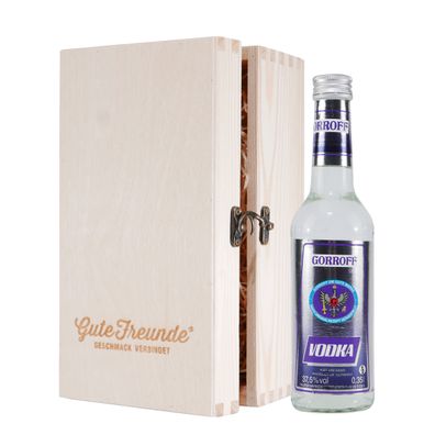 Gorroff Vodka mit Geschenk-HK