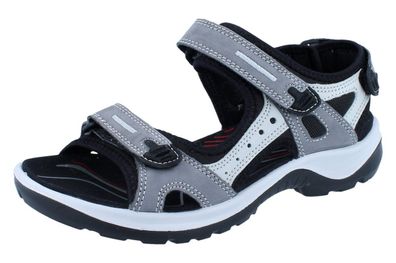 ECCO Damen offroad Yucatan Sandalen Yabuck titanium grau