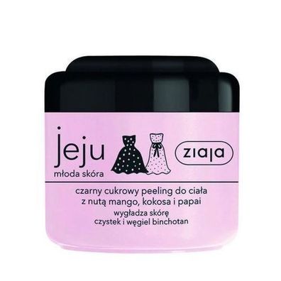 Ziaja Jeju Schwarzer Zucker Körperpeeling 200ml