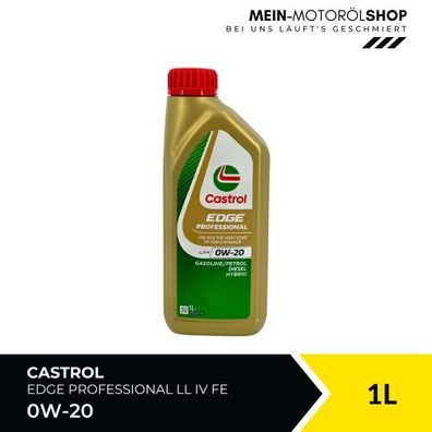 Castrol Edge Professional LL IV FE 0W-20 1 Liter