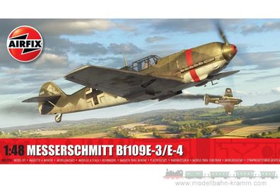 Airfix Messerschmitt Bf109E-3/E-4 in 1:48 1655120 Airfix A05120C Bausatz