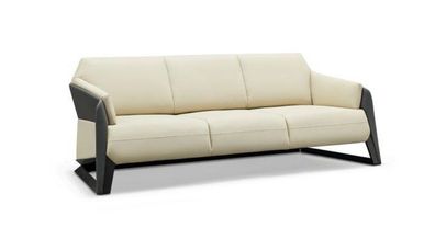Sofa 3 Sitzer Sofas Couch Polster Garnitur Moderne Couchen Leder Sitz Dreisitzer
