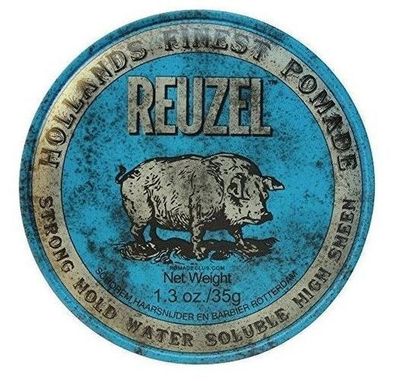 Reuzel Blaue Haarpomade, 35g - Starker Halt