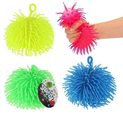 Toi-Toys - Knetball - Pufferz Squeezy Pufferball (12,5cm) Stressball Quetschball