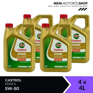 Castrol Edge 5W-50 S 4x4 Liter