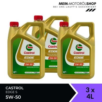 Castrol Edge 5W-50 S 3x4 Liter