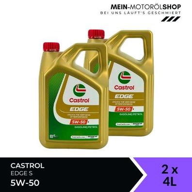 Castrol Edge 5W-50 S 2x4 Liter