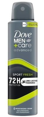 Dove Men+Care Sport Frisch Antitranspirant 150ml