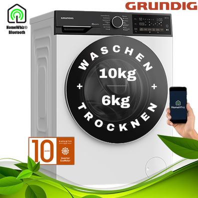 Grundig Waschtrockner 10 plus 6kg Waschmaschine Trockner Wäschetrockner Inverter