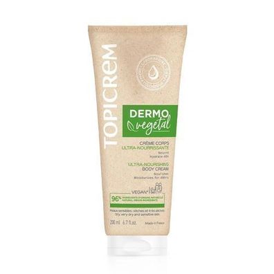 Topicrem Dermovegetal Körpercreme 200ml