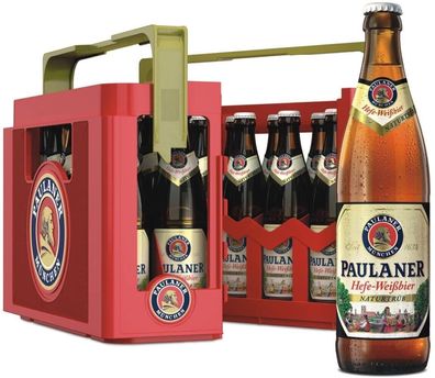 Paulaner - Hefe-Weißbier Naturtrüb - 6 x 0,5l - 5,5% Vol