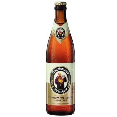 Franziskaner Hefe-Weissbier 6 x 0,5l mit 5% Vol