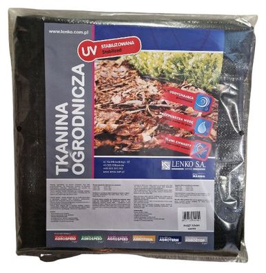 Unkrautvlies Mulchvlies Bodengewebe Unkraut Schutz Vlies Reißfestes 100g 1,6x5m