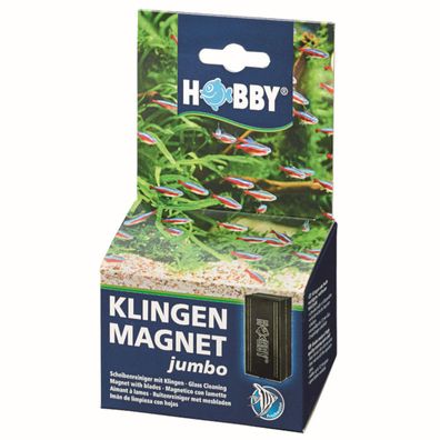 Hobby Jumbo-Klingenmagnet - Scheibenreiniger für Aquarien