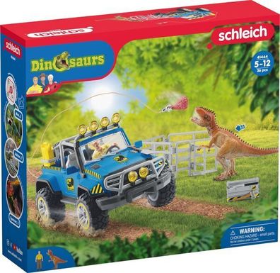 schleich® Dinosaurs 41464 Geländewagen mit Dino-Außenposten