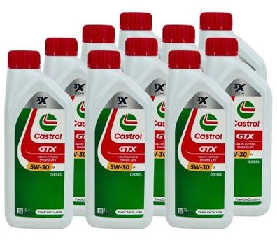 Castrol GTX 5W-30 C4 10x1 Liter