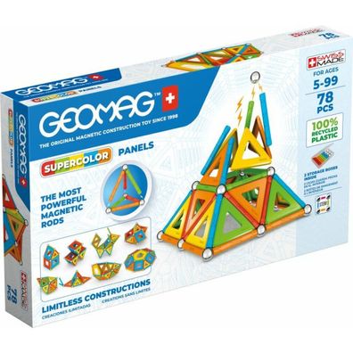 Geomag Supercolor Magnetische Bausteine 78 Teile