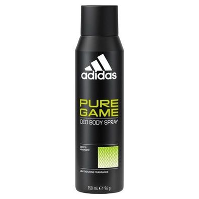 Adidas Pure Game Deo Spray, 150ml