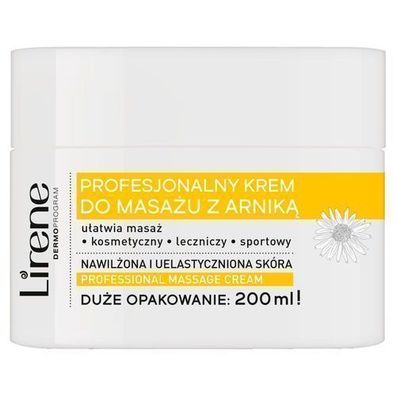 Lirene Arnika Massagecreme 200 ml