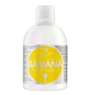 Kallos KJMN Bananen Shampoo 1000 ml