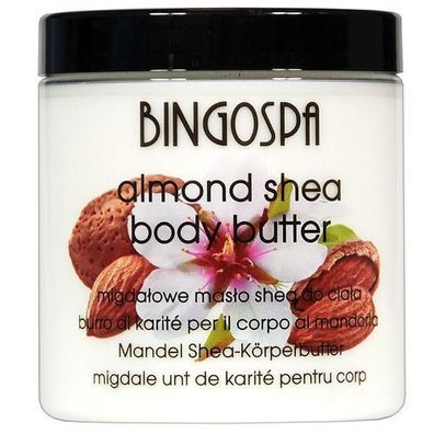 BingoSpa Shea-Körperbutter mit Mandelöl, 250g