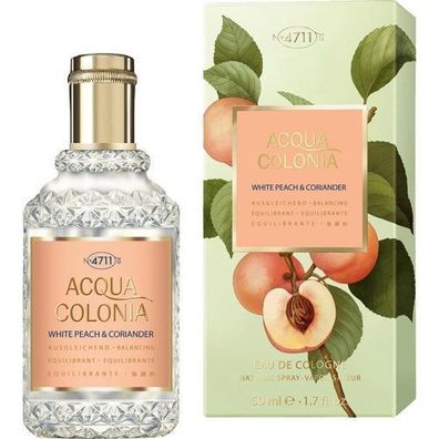 4711 Acqua Colonia Weißer Pfirsich & Koriander 50ml