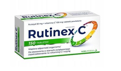 Rutinex C, 150 Tabletten - Vitamin C & Rutin