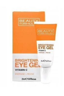 Beauty Formulas Augen Gel mit Vitamin C, 20 ml