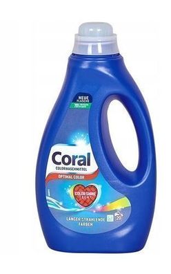 Coral Optimal Color Waschmittel, 1,2 l