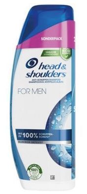 DE) Head & Shoulders For Men Szampon, 300ml (PRODUKT Z Niemiec)