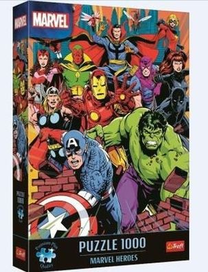 Marvel Helden Puzzle 1000 Teile - Trefl Premium Plus