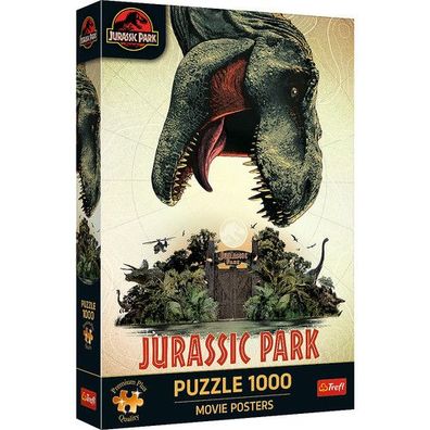 Trefl Puzzle 1000 Teile Jurassic Park Poster