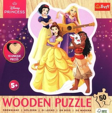 Disney Prinzessinnen Holzpuzzle 50 St. von Trefl