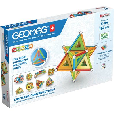 Geomag Super Color Recycled, 114dlg