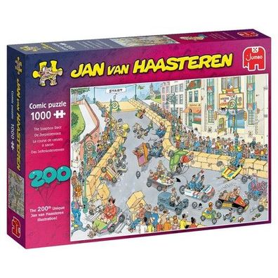 Jan van Haasteren 1000 Teile Puzzle Rennen Jumbo