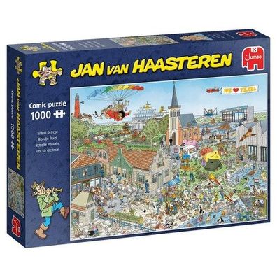 Puzzle Jan van Haasteren 1000 Teile - Inselabenteuer