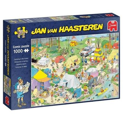 Puzzle 1000 Biwakieren im Wald Jumbo 2024