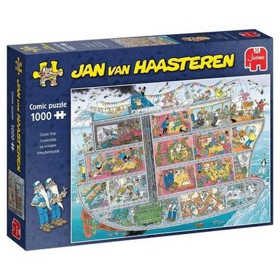 Jan van Haasteren Puzzle Kreuzfahrtschiff 1000 Teile